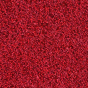 Cranberry- Microbeads (No Holes) 0.8mm - 1.2mm Caviar Beads www. ArtBeeCrafts.com