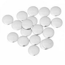 Load image into Gallery viewer, 22mm Silver Polished Round Hotfix Iron-on Nailhead 12pcs
