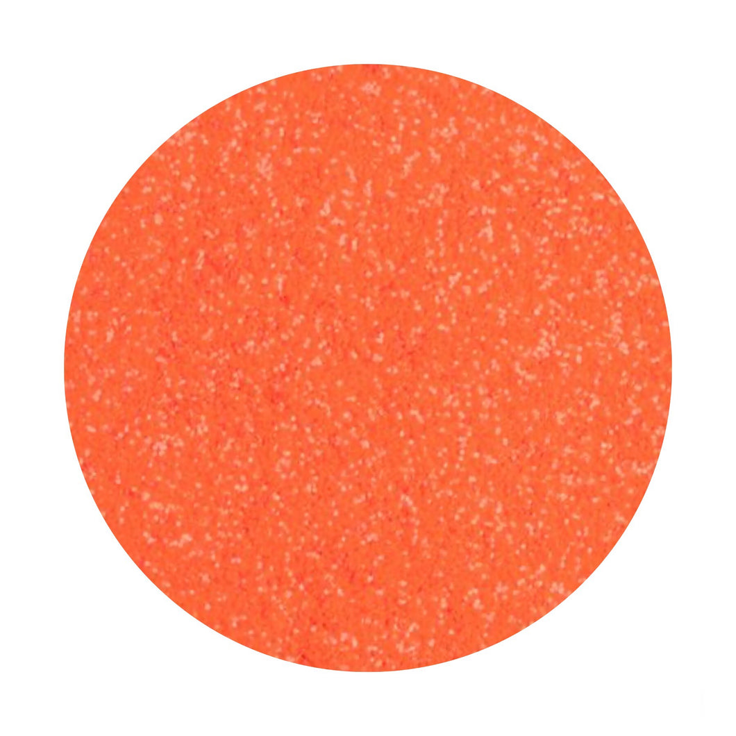 Fluorescent Orange Extra Fine Glitter 1/128