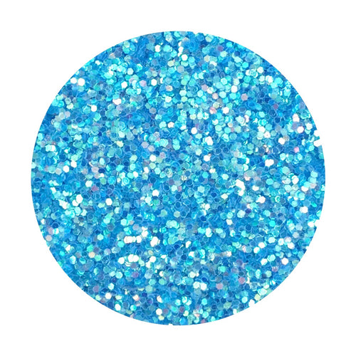 Blue Rainbow Glitter, 1/24